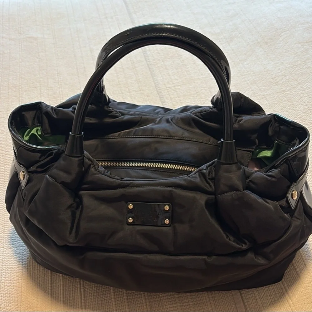 EUC Kate Spade Black Quilted Shoulder Bag